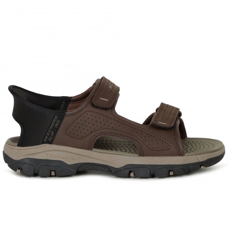 Charles Clinkard Skechers Tresman Reece Mens Slip In Sandals