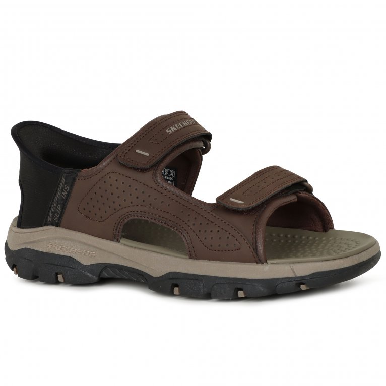 charles clinkard Skechers Tresman Reece Mens Slip In Sandals