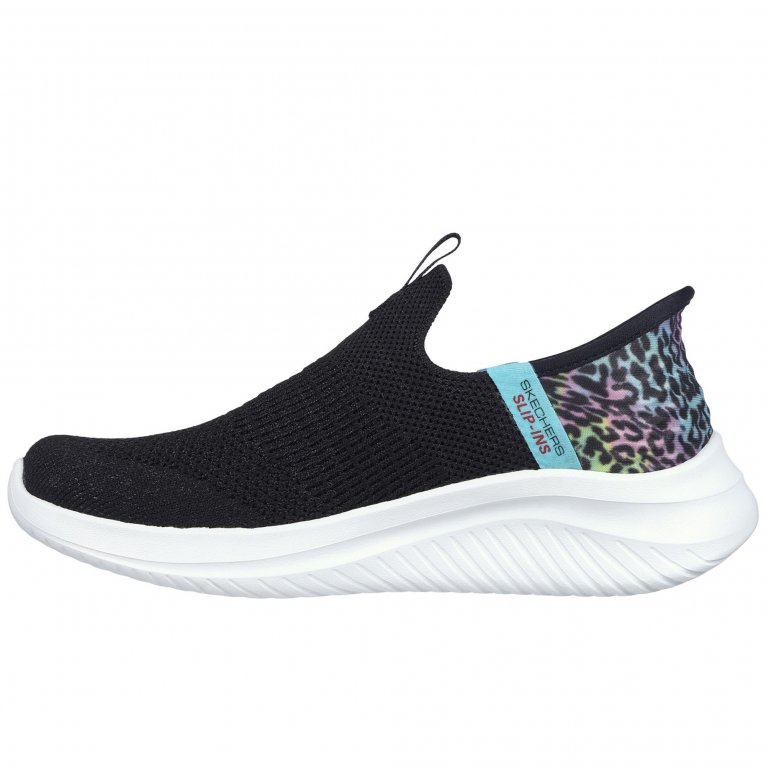 Charles Clinkard Skechers Ultra Flex 3.0 Colory Wild Girls Trainers