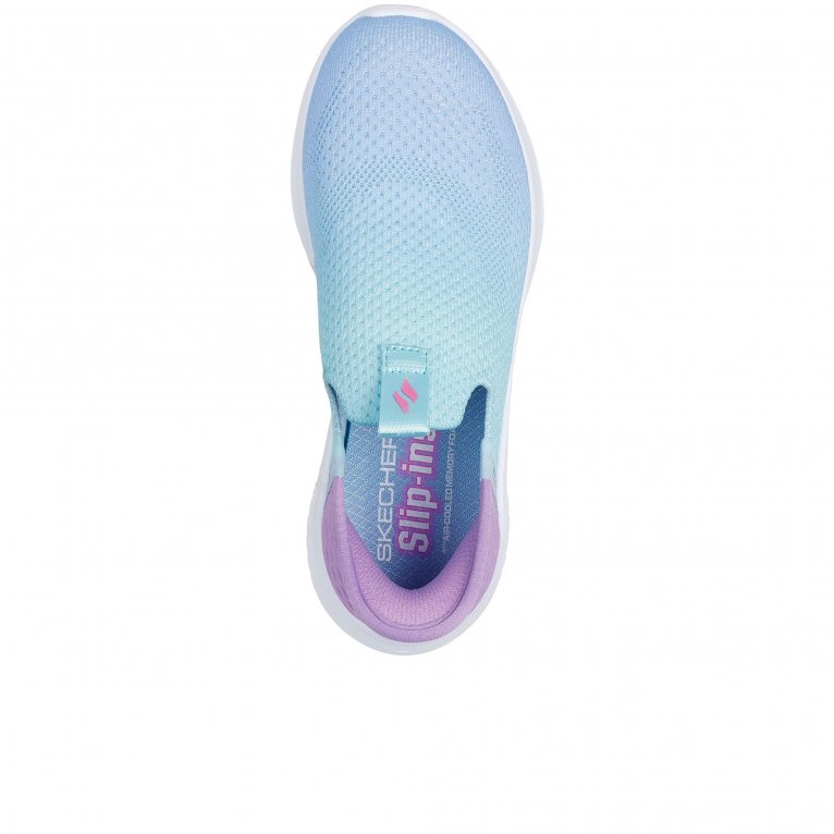 Charles Clinkard Skechers Ultra Flex 3.0 Colour Boost Girls Trainers