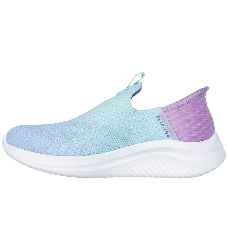 Charles Clinkard Skechers Ultra Flex 3.0 Colour Boost Girls Trainers