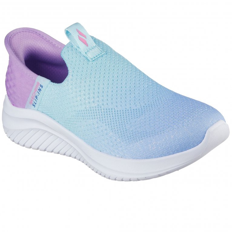 charles clinkard Skechers Ultra Flex 3.0 Colour Boost Girls Trainers