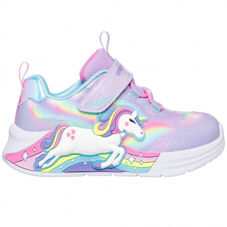 Charles Clinkard Skechers Unicorn Chaser Girls Trainers