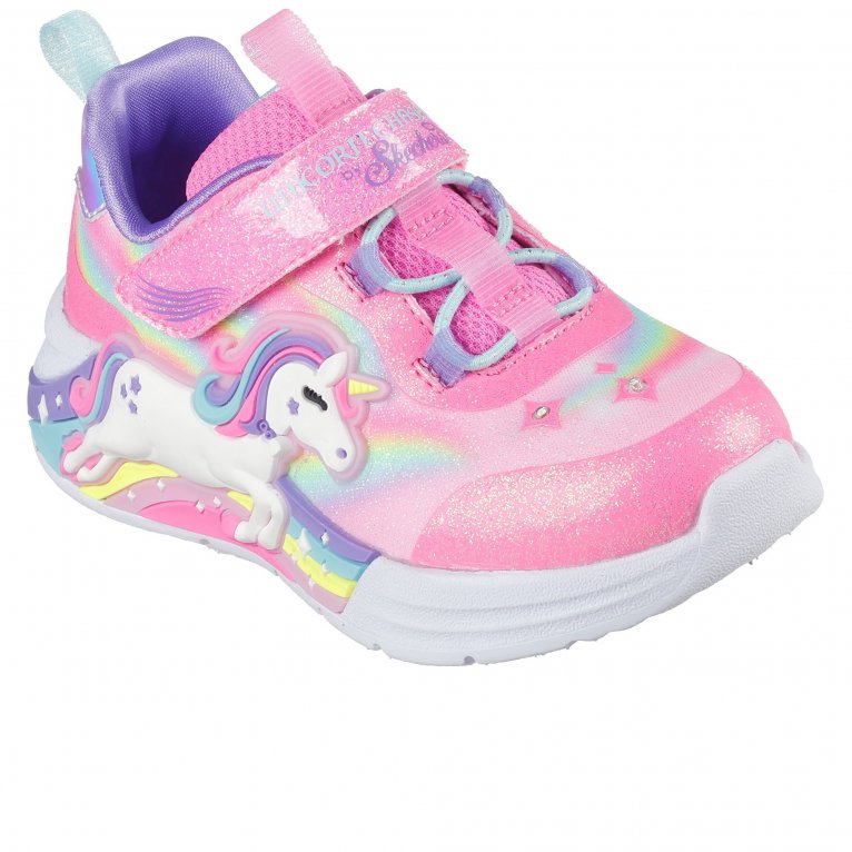 charles clinkard Skechers Unicorn Chaser Girls Trainers