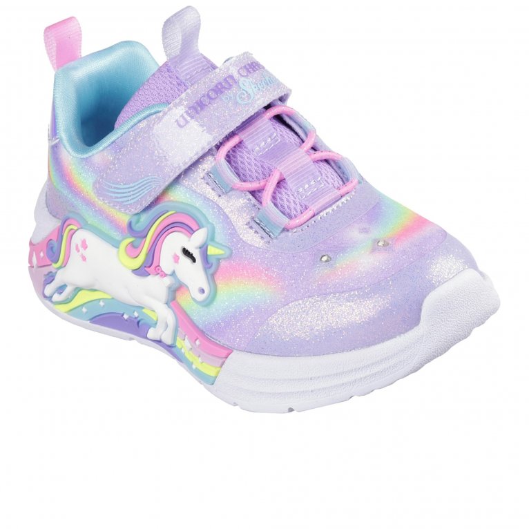 charles clinkard Skechers Unicorn Chaser Girls Trainers