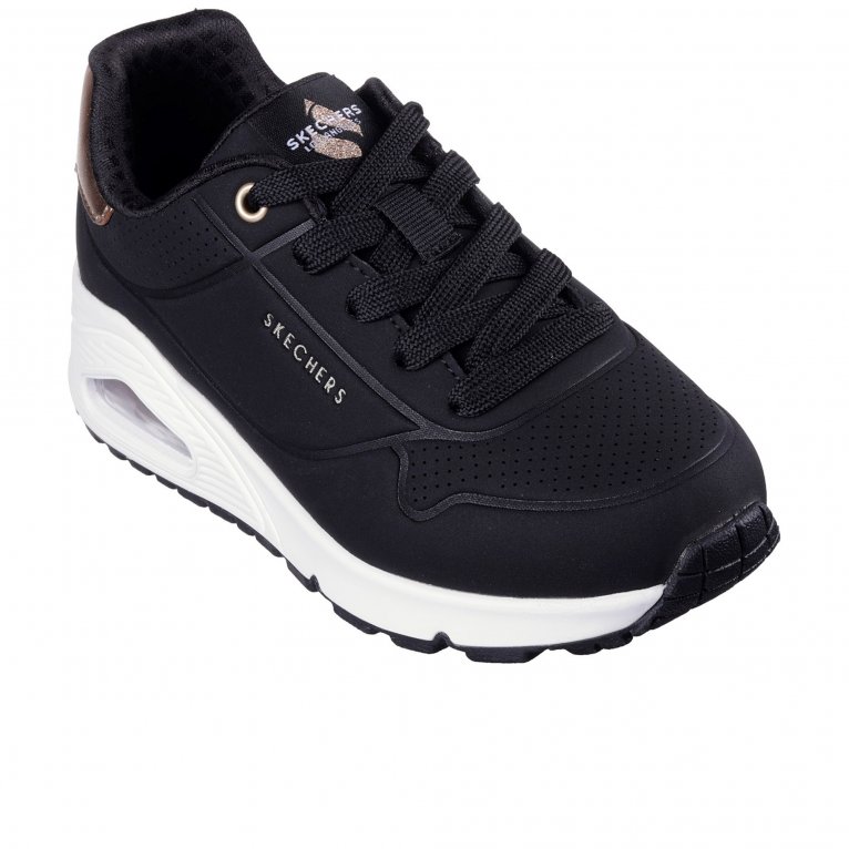 charles clinkard Skechers Uno Gen1 Shimmer Away Girls Trainers