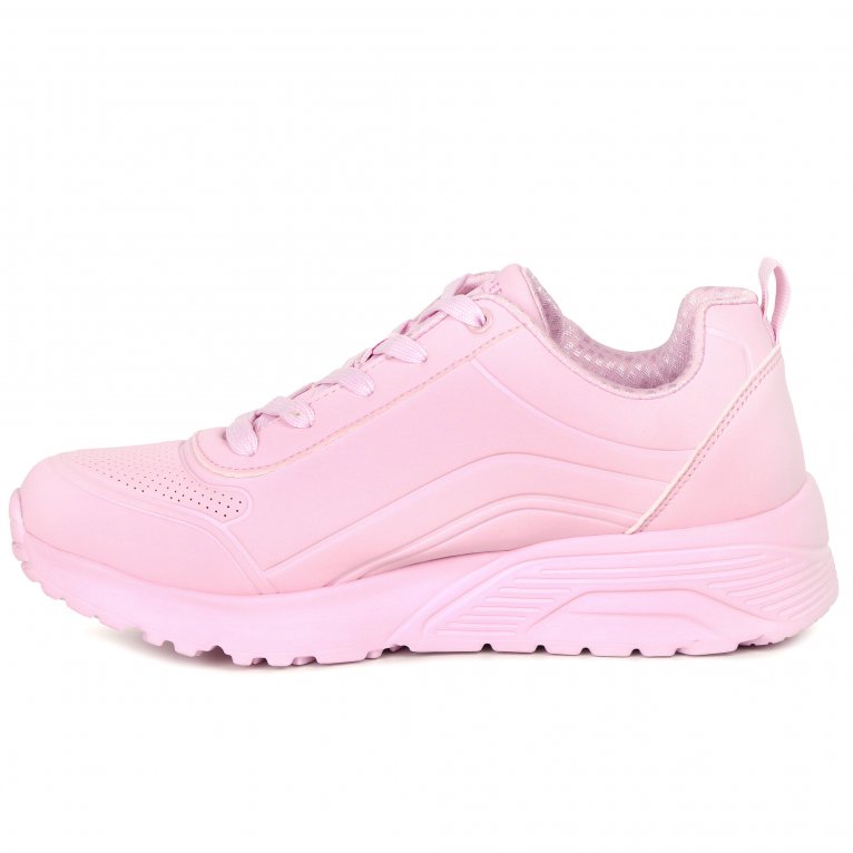 Charles Clinkard Skechers Uno Lite Easy Zip Girls Sports Trainers