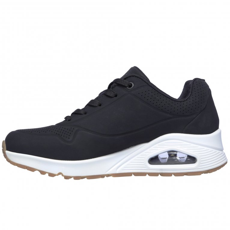Charles Clinkard Skechers Uno Stand On Air Womens Wide Fit Trainers