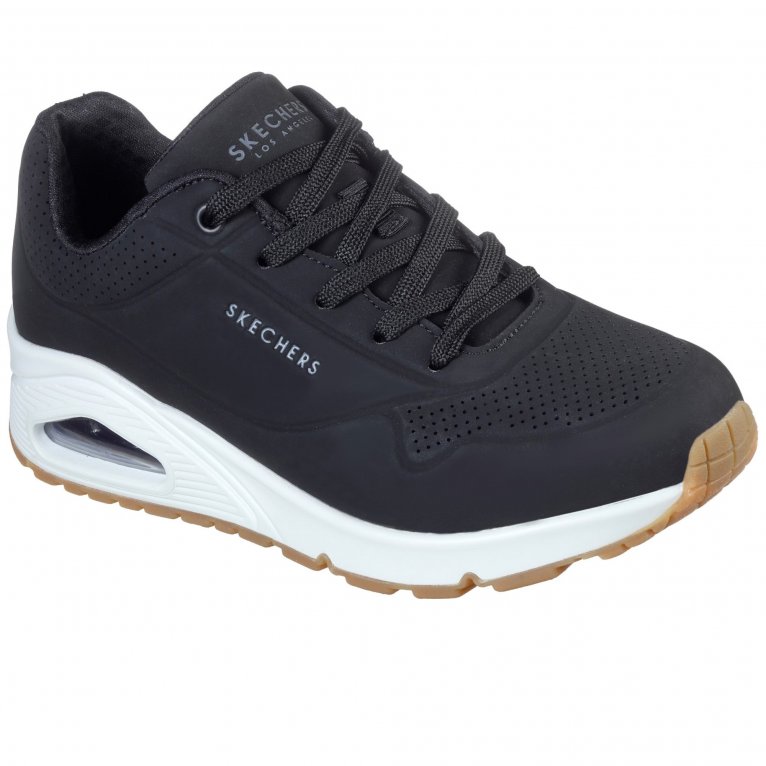 charles clinkard Skechers Uno Stand On Air Womens Wide Fit Trainers