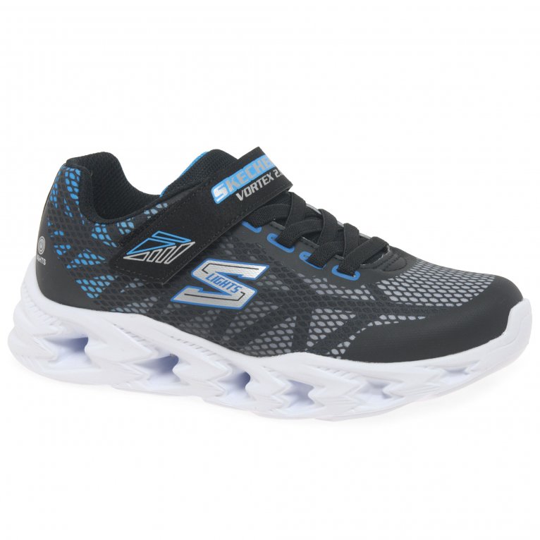 charles clinkard Skechers Vortex 2.0 Lights Boys Trainers