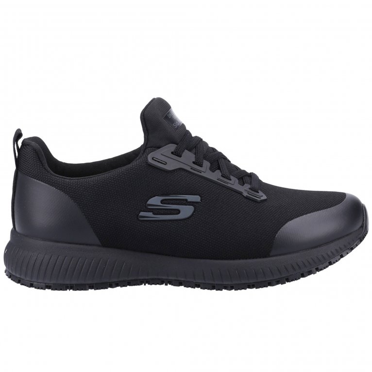 Charles Clinkard Skechers Work Squad SR Womens Wide Fit Trainers