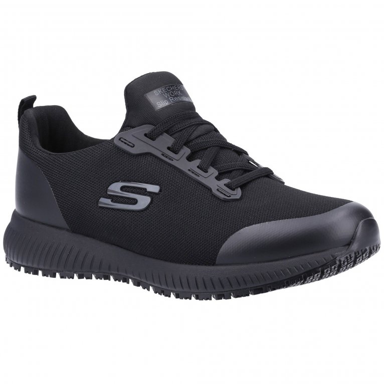 charles clinkard Skechers Work Squad SR Womens Wide Fit Trainers