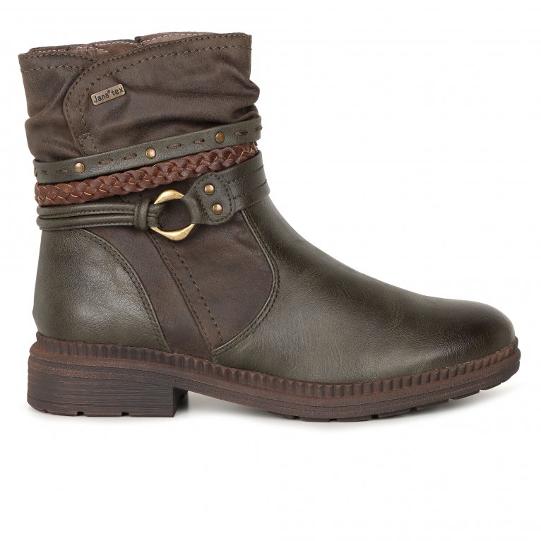 Charles Clinkard Soft Line (Jana) Oregano Womens Ankle Boots