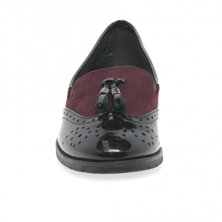 Charles Clinkard Soft Line (Jana) Wagner Womens Tassel Brogue Loafers