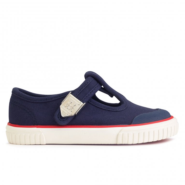 Charles Clinkard Start-Rite Anchor Kids Infant Canvas Shoes