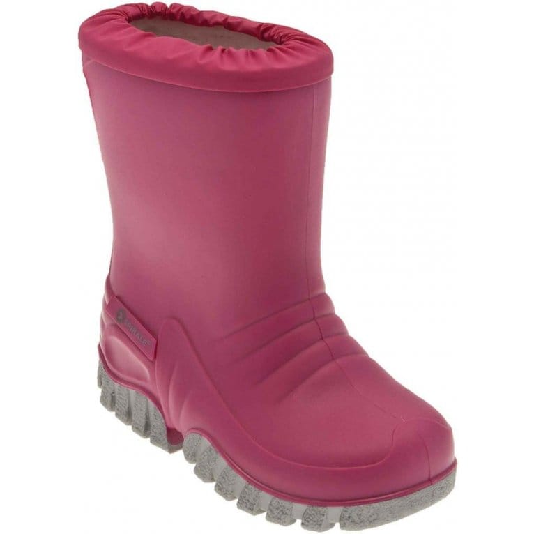 charles clinkard Start-Rite Baby Mudbuster Girls Pink Wellington Boots