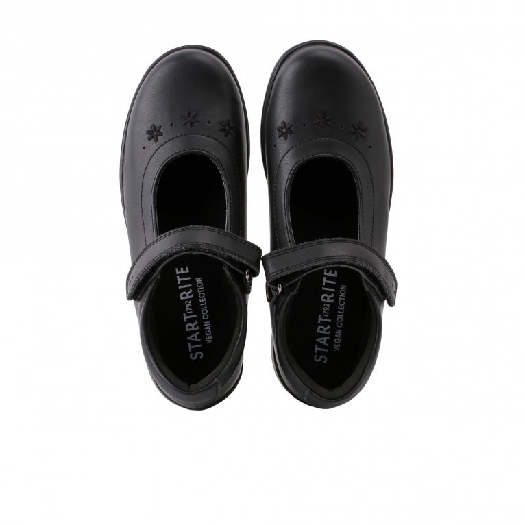 Charles Clinkard Start-Rite Bliss Vegan Girls School Shoes