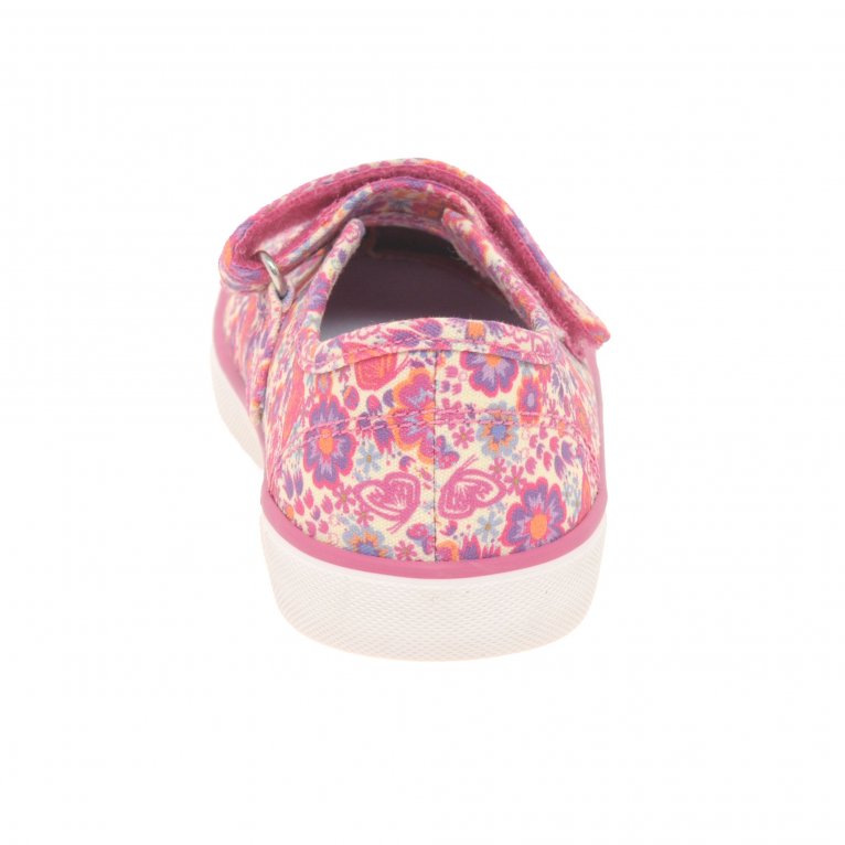Charles Clinkard Start-Rite Busy Lizzie Girls Infant Canvas Shoes