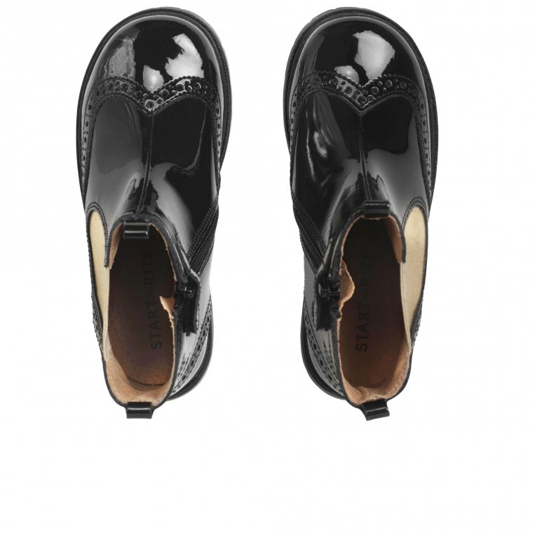 Charles Clinkard Start-Rite Chelsea Infant Girls Leather Ankle Boots