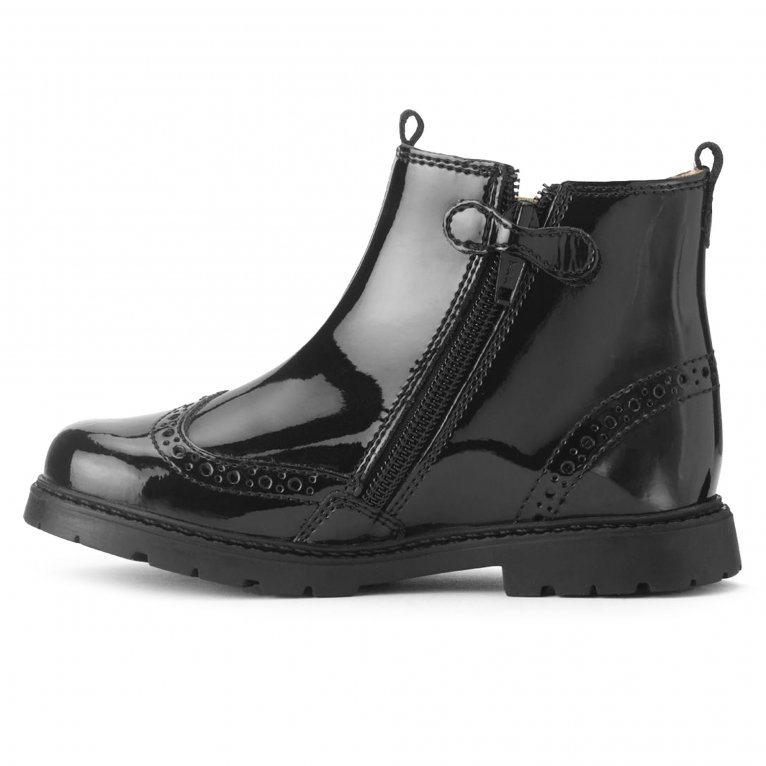 Charles Clinkard Start-Rite Chelsea Infant Girls Leather Ankle Boots