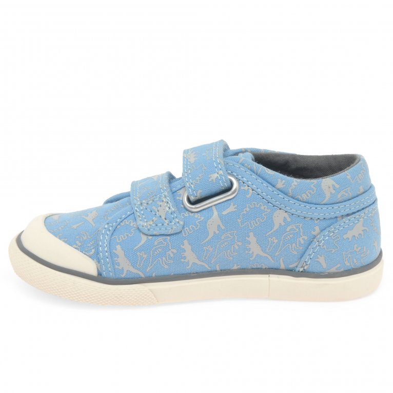 Charles Clinkard Start-Rite Jurassic Boys Infant Canvas Shoes