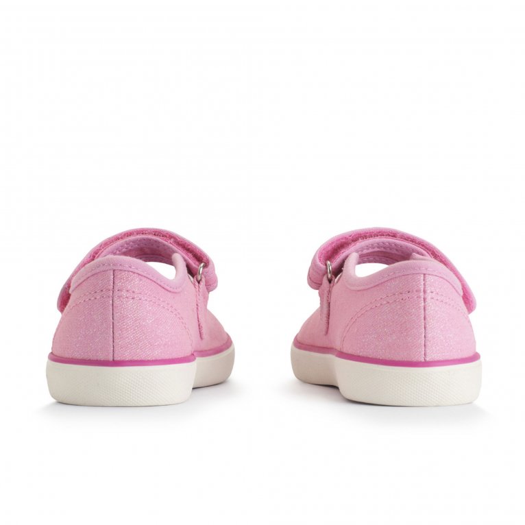 Charles Clinkard Start-Rite Lemonade Girls Infant Canvas Shoes