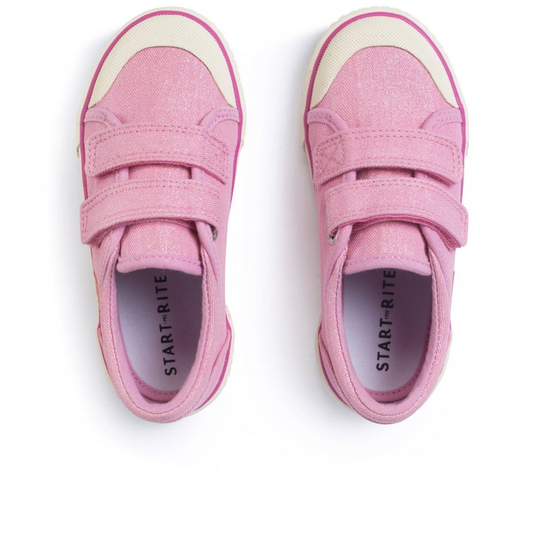 Charles Clinkard Start-Rite Sandy Beach Girls Infant Canvas Shoes