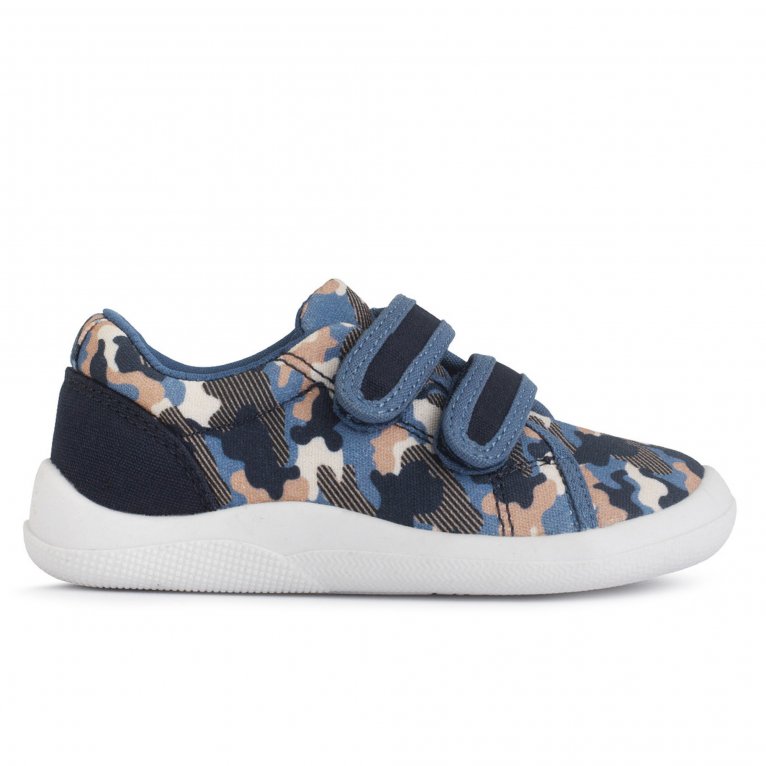 Charles Clinkard Start-Rite Wriggles Double Bat Kids Infant Canvas Shoes