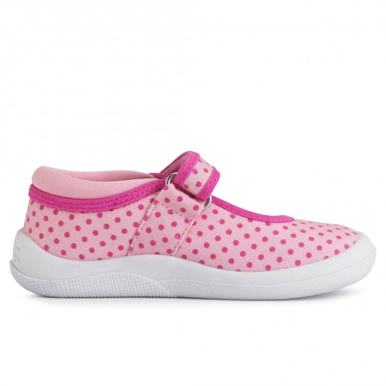 Charles Clinkard Start-Rite Wriggles Girls Canvas Shoes