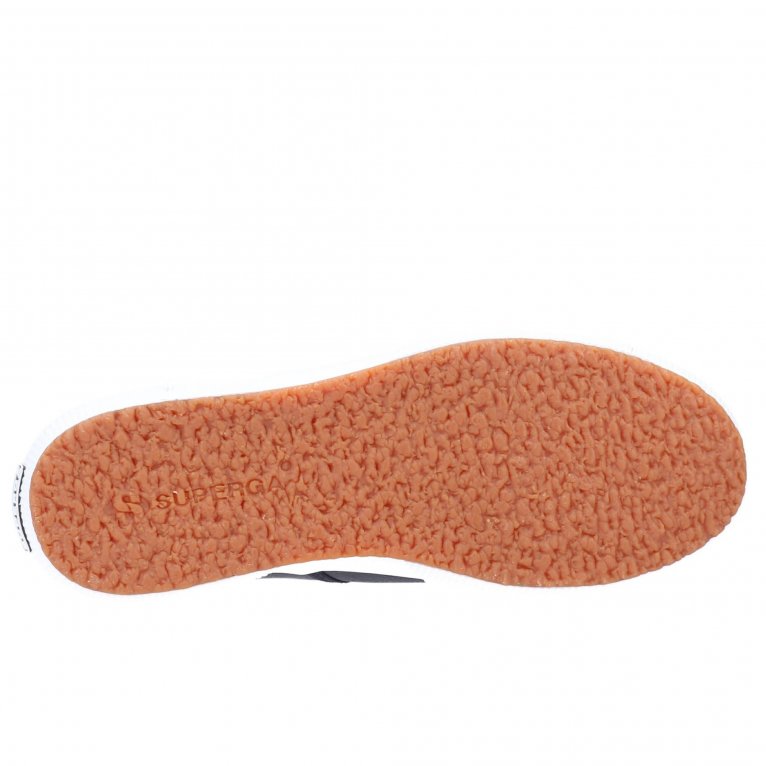 Charles Clinkard Superga 2750 Tumbled Leather Mens Trainers