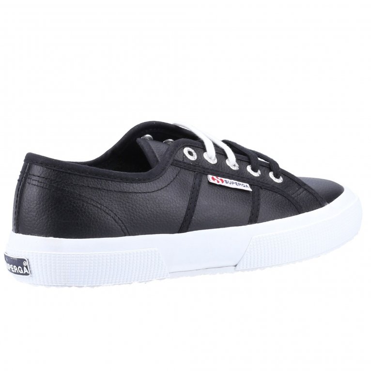 Charles Clinkard Superga 2750 Tumbled Leather Womens Trainers