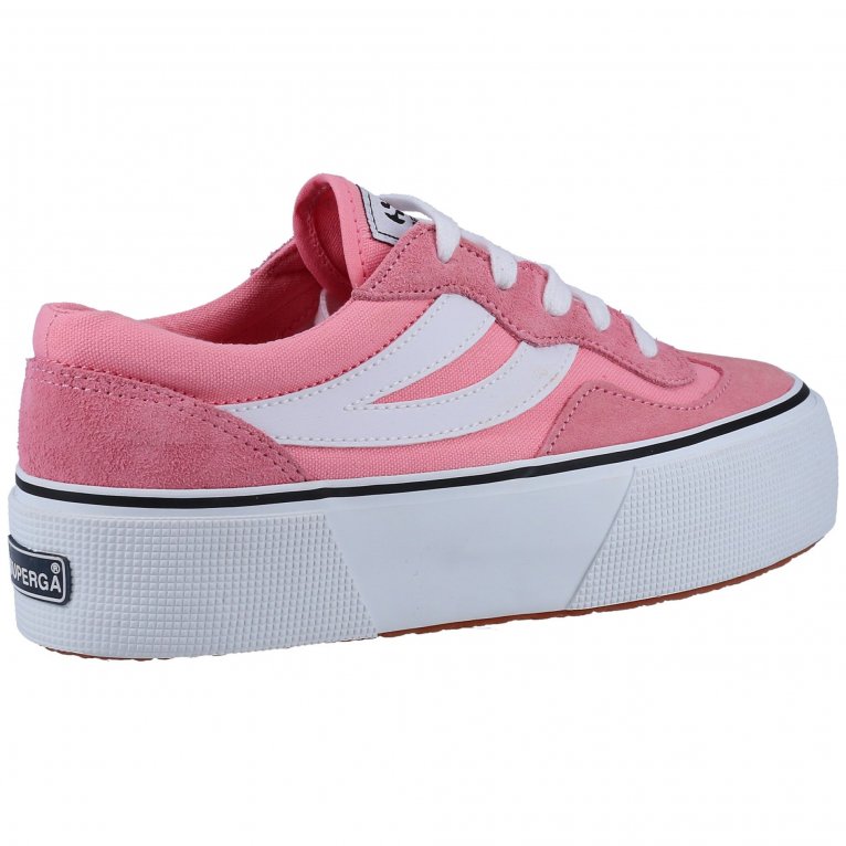 Charles Clinkard Superga 3041 Revolley Colorblock Womens Trainers