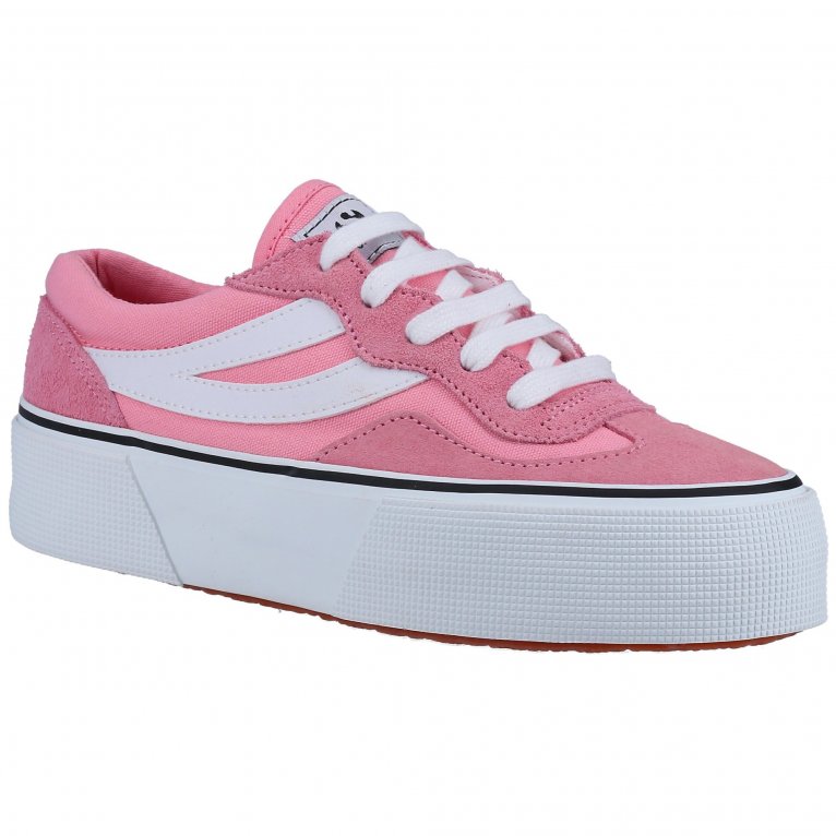 charles clinkard Superga 3041 Revolley Colorblock Womens Trainers
