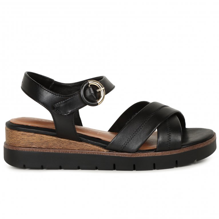 Charles Clinkard Tamaris Honeysuckle Womens Wedge Heel Sandals