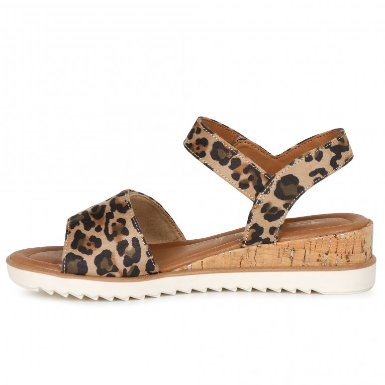 Charles Clinkard Tamaris Iris Womens Low Wedge Sandals