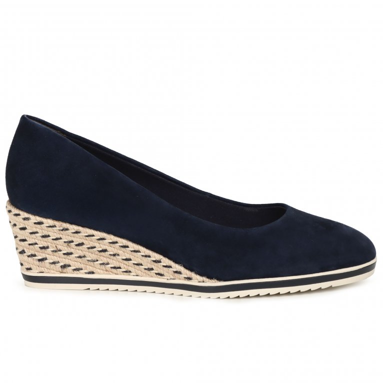 Charles Clinkard Tamaris Peony Womens Wedge Espadrilles