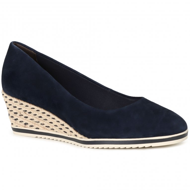 charles clinkard Tamaris Peony Womens Wedge Espadrilles