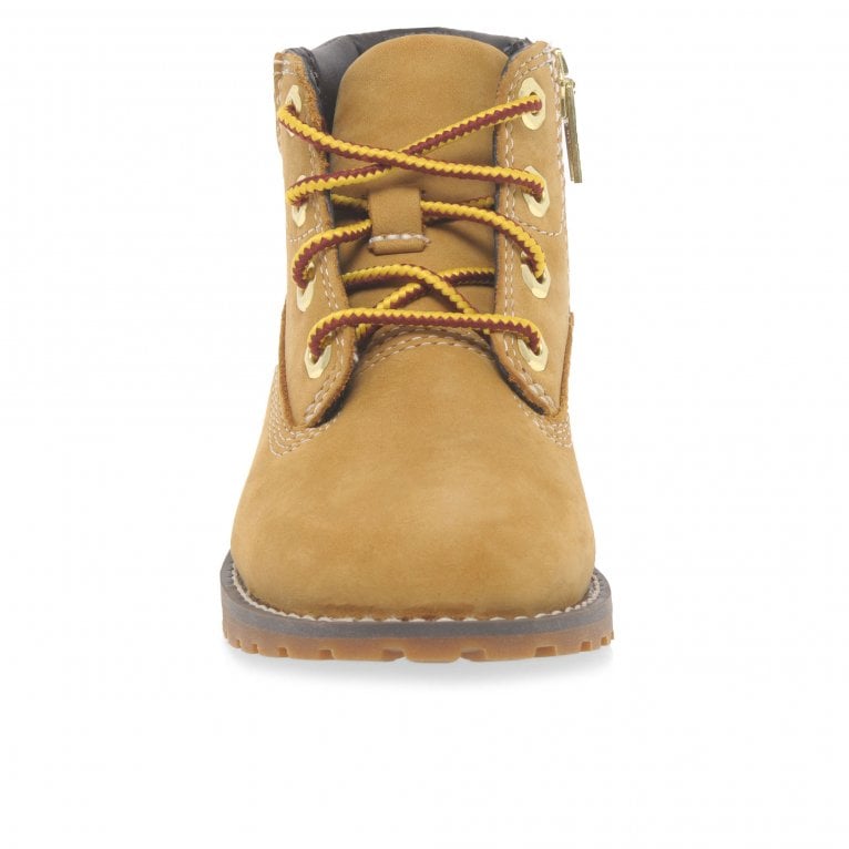 Charles Clinkard Timberland Pokey Pine Zip Boys Nubuck Toddler Boots