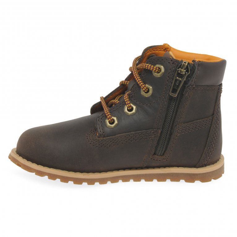 Charles Clinkard Timberland Pokey Pine Zip Boys Toddler Boots