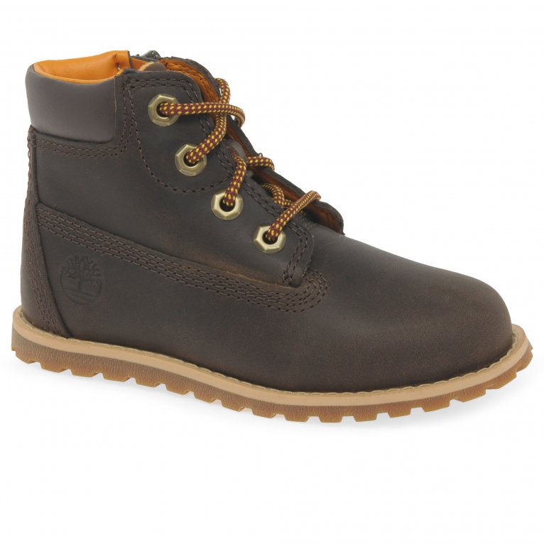 charles clinkard Timberland Pokey Pine Zip Boys Toddler Boots
