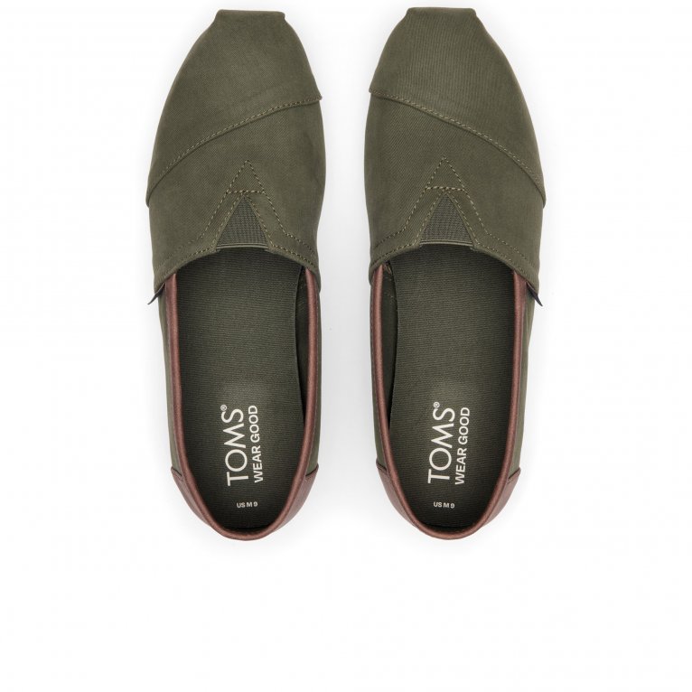 Charles Clinkard TOMS Alpargata Classic Mens Slip On Shoes