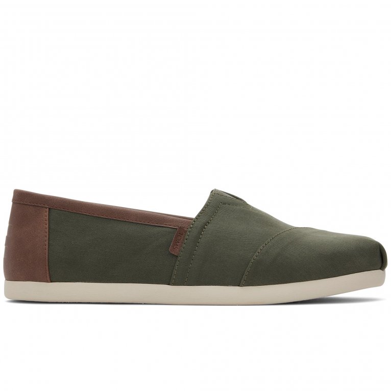 charles clinkard TOMS Alpargata Classic Mens Slip On Shoes