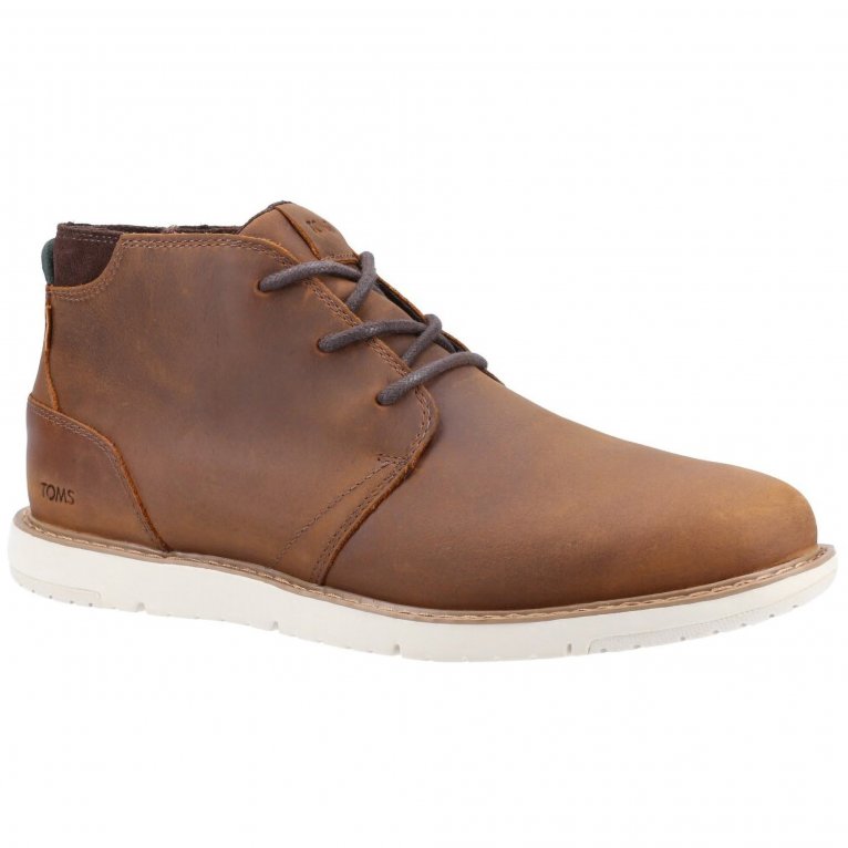charles clinkard TOMS Navi Mens Water Resistant Chukka Boots