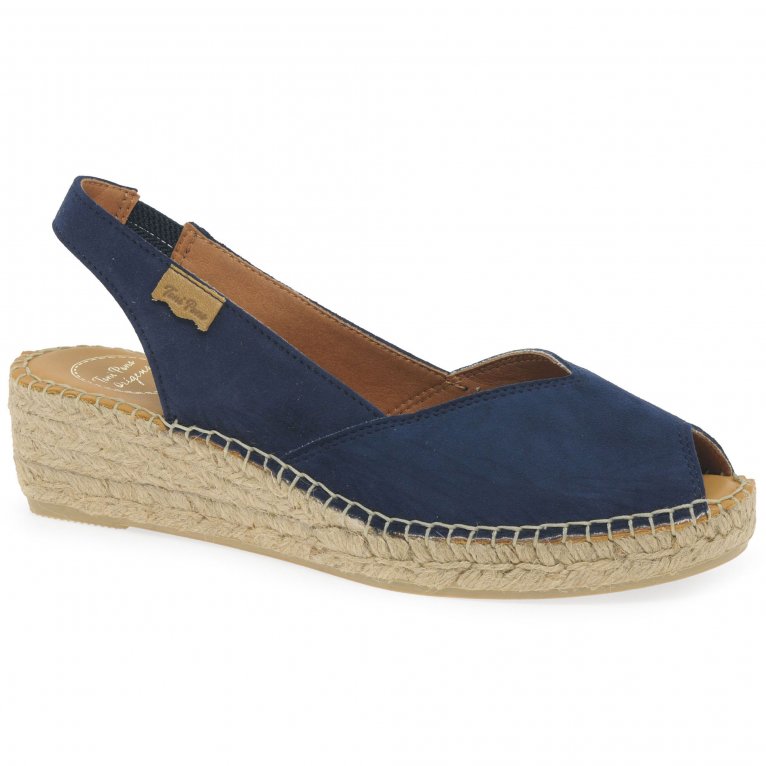 charles clinkard Toni Pons Bernia Womens Wedge Heel Espadrille Sandals