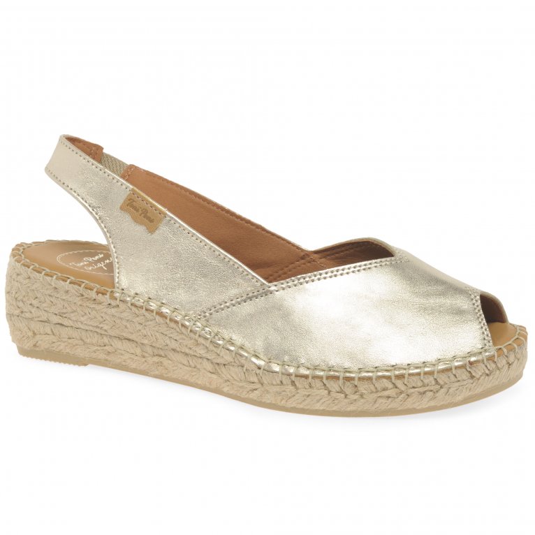 charles clinkard Toni Pons Bernia Womens Wedge Heel Espadrilles Sandals