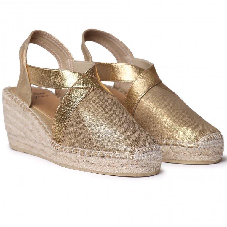 Charles Clinkard Toni Pons Fabi Womens Wedge Heel Espadrille Sandals