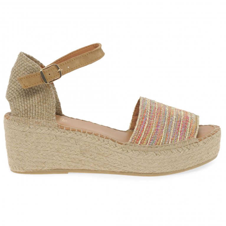 Charles Clinkard Toni Pons Ivet Womens Espadrille Wedge Sandals