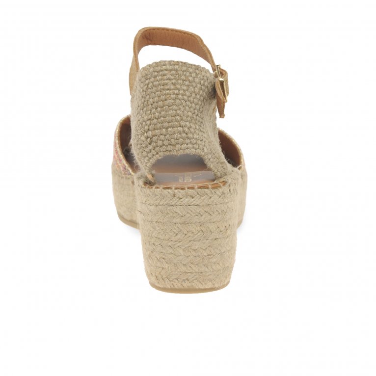 Charles Clinkard Toni Pons Ivet Womens Espadrille Wedge Sandals