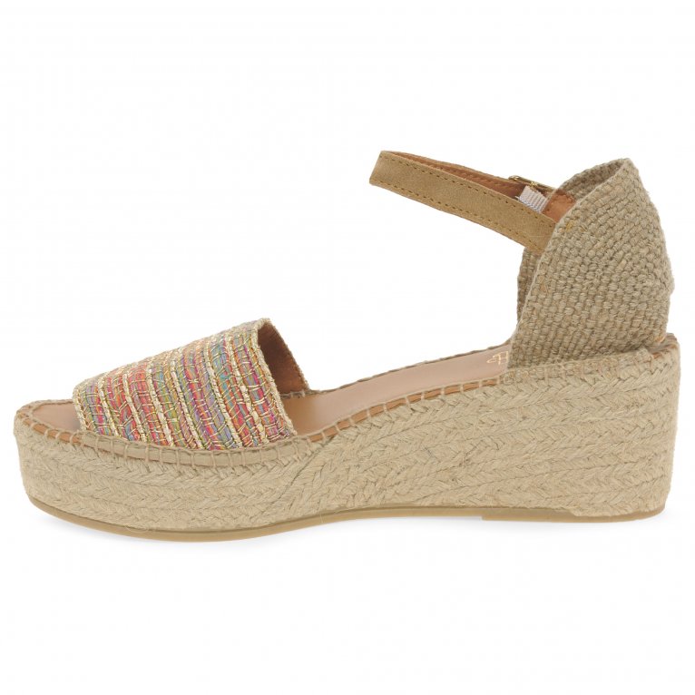 Charles Clinkard Toni Pons Ivet Womens Espadrille Wedge Sandals