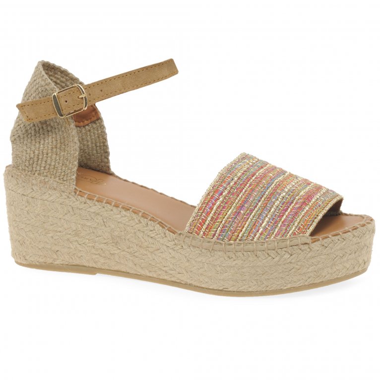 charles clinkard Toni Pons Ivet Womens Espadrille Wedge Sandals